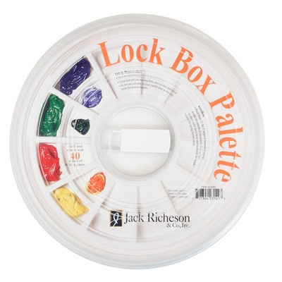 Lock Box Palette, With 40 Mixing Sheets
