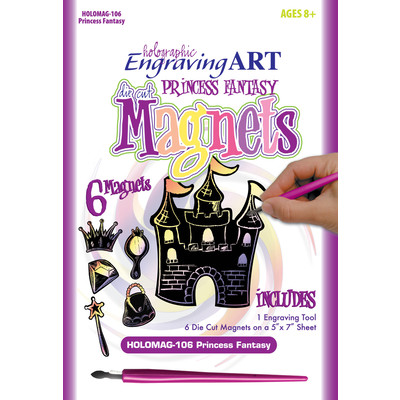 Engraving Art Magnets, Engraving Art Magnets - Princess Fantasy