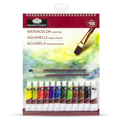 Essentials Artist Pack, Watercolor (15pc)