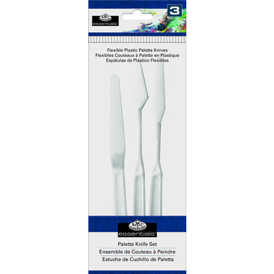 Plastic Painting Knife Set (3pc)