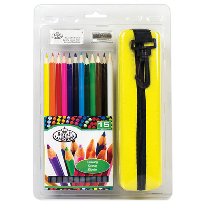 Cool Art Drawing Pencils with Case