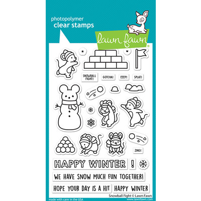 Clear Stamp, Snowball Fight