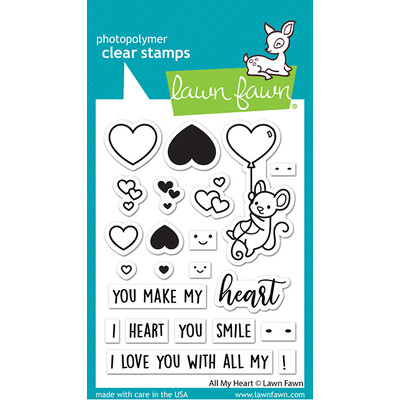 Clear Stamp, All My Heart
