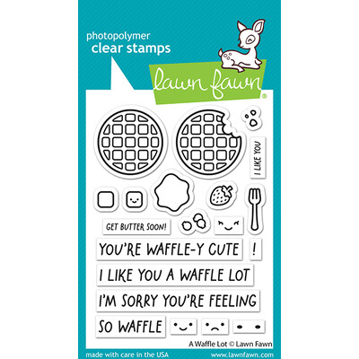 Clear Stamp, A Waffle Lot