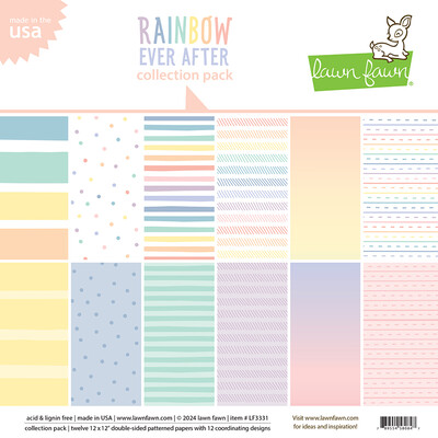 12X12 Collection Pack, Rainbow Ever After