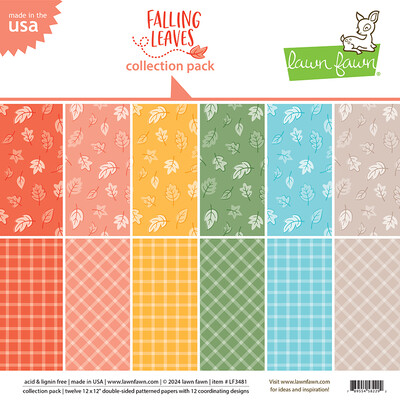 12X12 Collection Pack, Falling Leaves