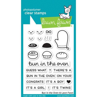 Clear Stamp, Bun In The Oven