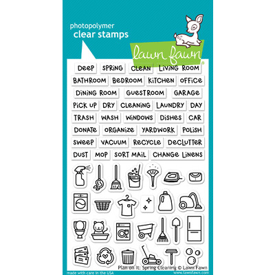 Clear Stamp, Plan On It: Spring Cleaning