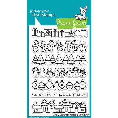 Clear Stamp, Simply Celebrate Winter