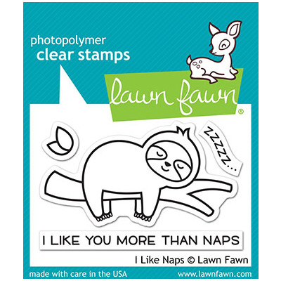 Clear Stamp, I Like Naps