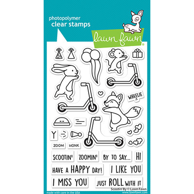 Clear Stamp, Scootin' By