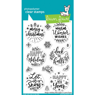 Clear Stamp, Magic Holiday Messages