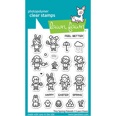 Clear Stamp, Tiny Spring Friends