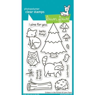 Clear Stamp, Critters in the Forest