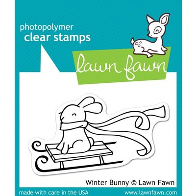 Clear Stamp, Winter Bunny
