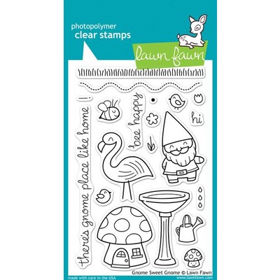 Clear Stamp, Gnome Sweet Gnome