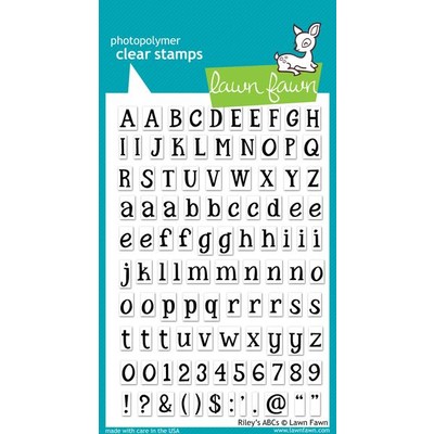 Clear Stamp, Riley's ABCs