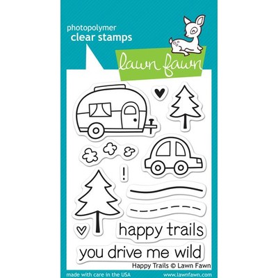 Clear Stamp, Happy Trails