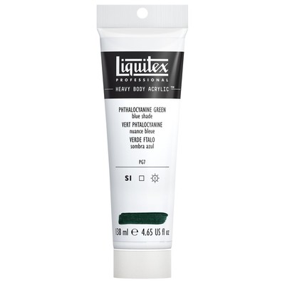 Heavy Body Acrylic 138ml Tube, Phthalocyanine Green (Blue Shade)