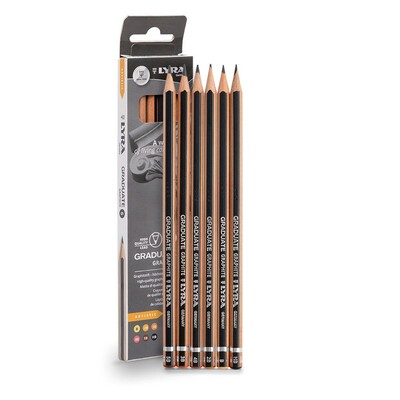Graduate Artistic Graphite Pencil Set (6pc)