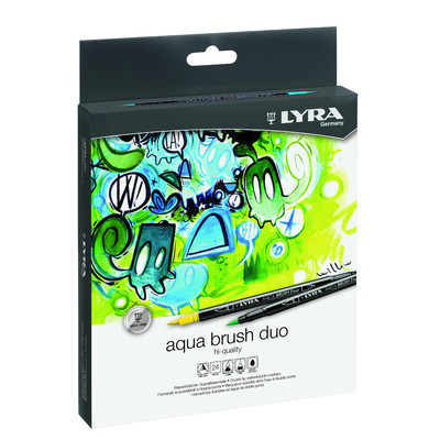 Aqua Brush Duo Pen Set (24pc)