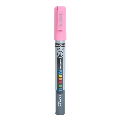 Graduate Mark All Permanent Marker, 0.7mm - Pink (6pc)