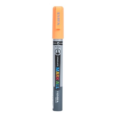 Graduate Mark All Permanent Marker, 1mm - Neon Orange (6pc)