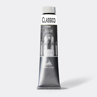 Classico Oil Paint, 200ml - Titanium White