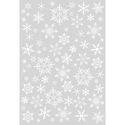 Rub-on, Snowflake