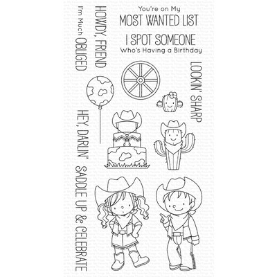 Clear Stamp, Saddle Up & Celebrate
