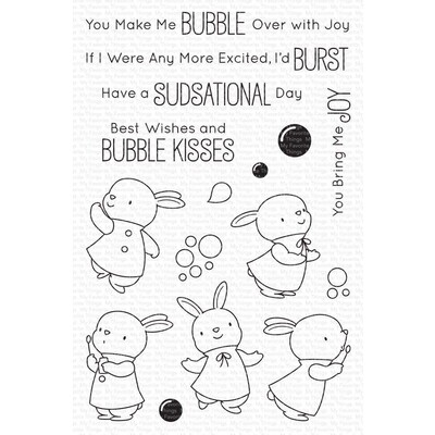 Clear Stamp, Bubble Over with Joy