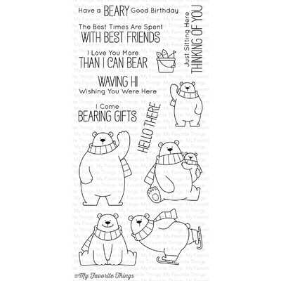 Clear Stamp, Polar Bear Pals