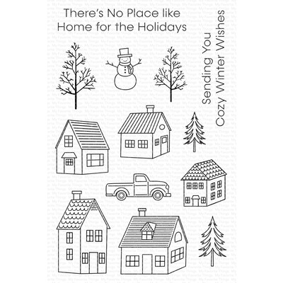 Clear Stamp, Cozy Winter Wishes