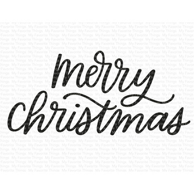 Clear Stamp, Merry Christmas