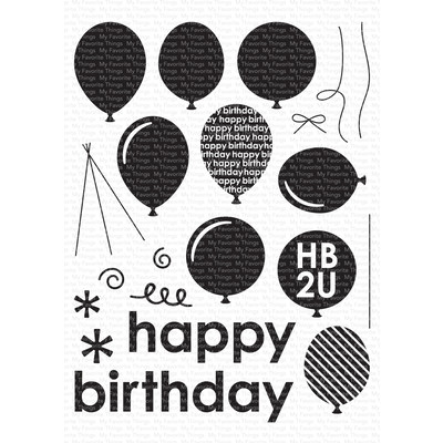 Clear Stamp, Balloon Party