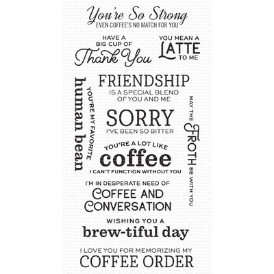 Clear Stamp, Coffee and Conversation