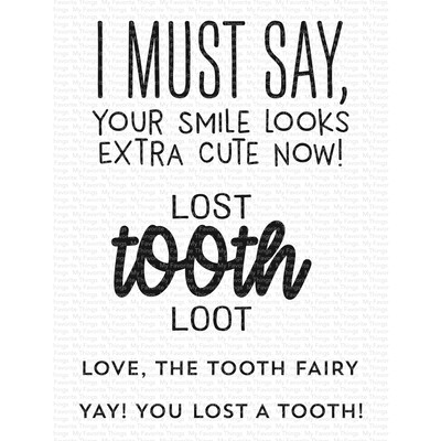 Stamp, Tooth Fairy Wishes