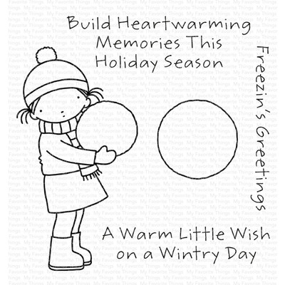 Clear Stamp, Freezin's Greetings