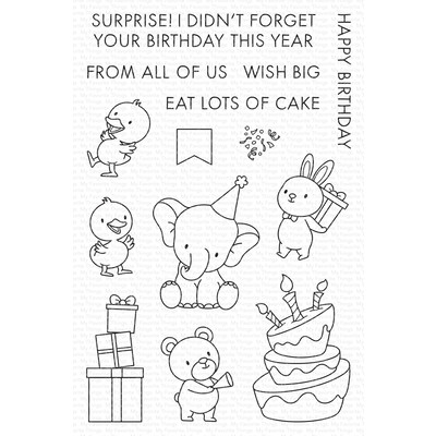 Clear Stamp, Eat Lots of Cake
