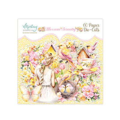 Paper Die Cuts, Blossom Serenity (60pc)