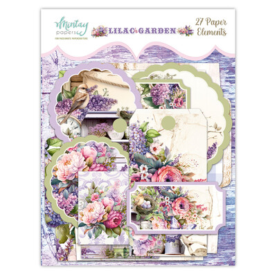 Paper Elements, Lilac Garden (27pc)