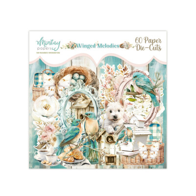 Paper Die Cuts, Winged Melodies (60pc)