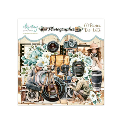 Paper Die Cuts, Photographer (60pc)