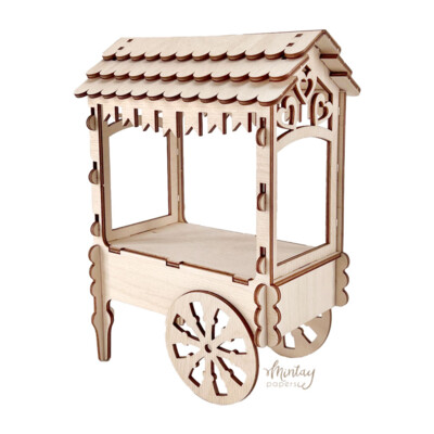 Mintay Woodies, Decor - Cart