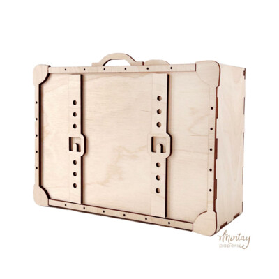 Mintay Woodies, Decor - Suitcase Box