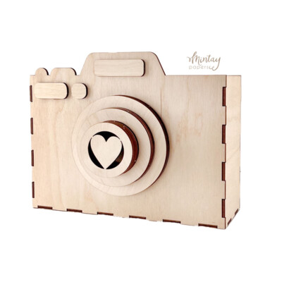 Mintay Woodies, Decor - Camera Box