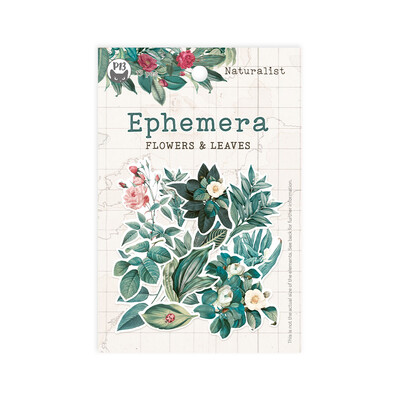 Ephemera, Naturalist - Flowers and Leaves (13pc)