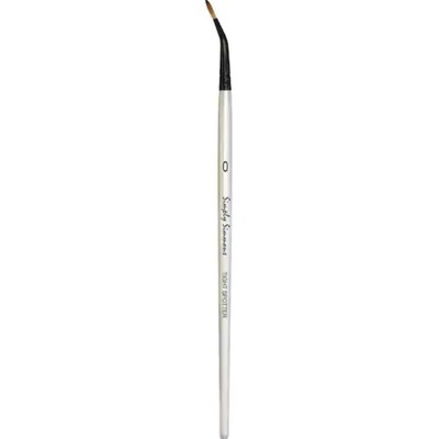 Simply Simmons Short-Handle Brush, Tight Spotter - 0