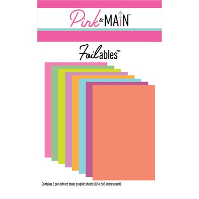 Toner Sheets, Garden Colors