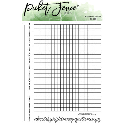 Clear Stamp, A2 Notebook Grid